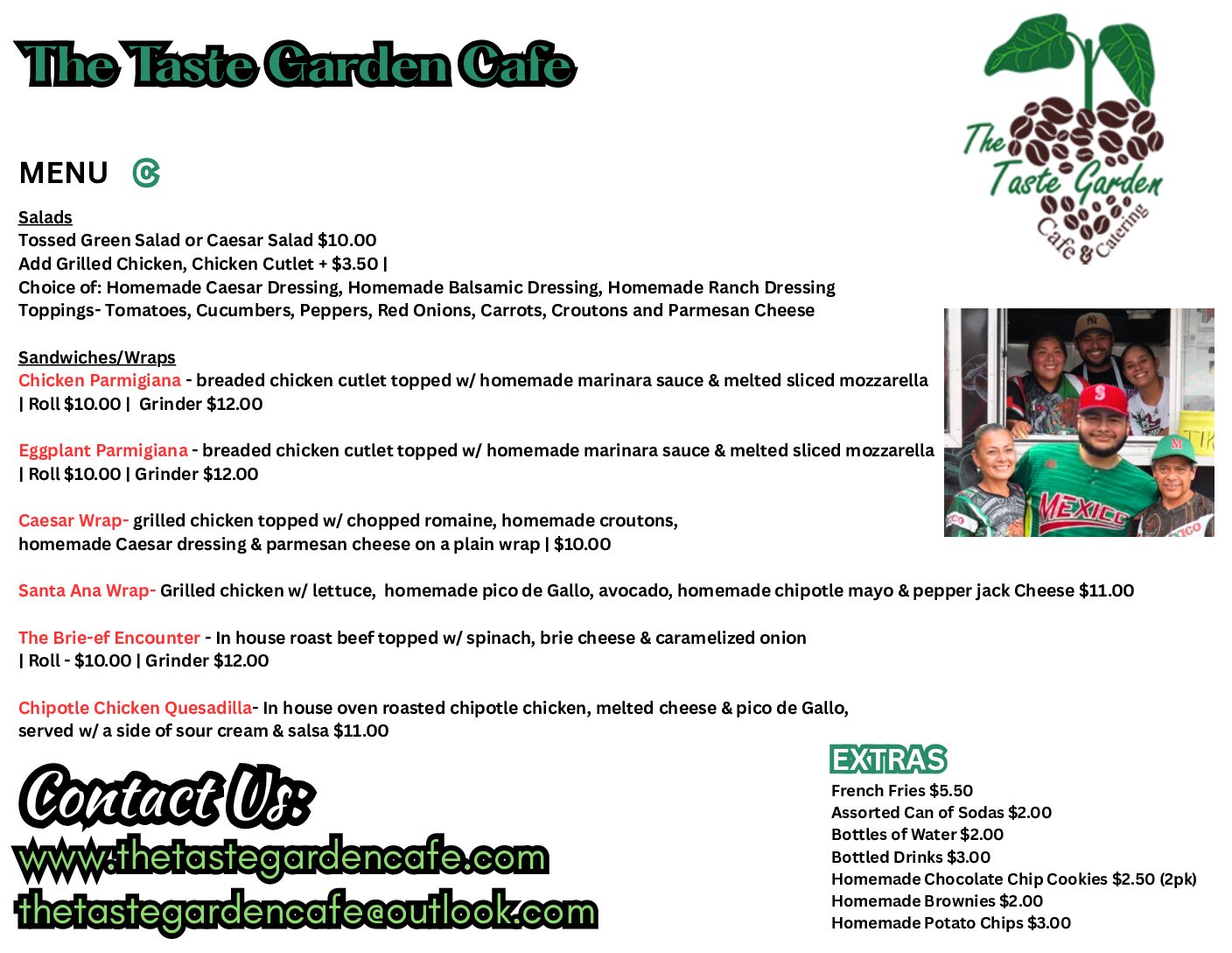 Food Truck Weekly Menu (dragged) 2